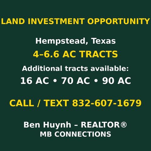 00002 Nelson Road, Hempstead, TX 77445