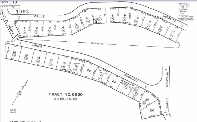 Calle Rosalito & Vic Calle El Monte, Green Valley, CA 91350