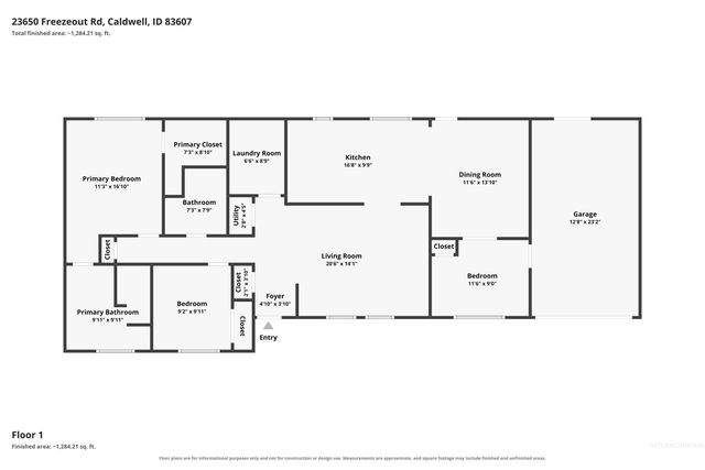 23650 Freezeout Rd, Caldwell, ID 83607