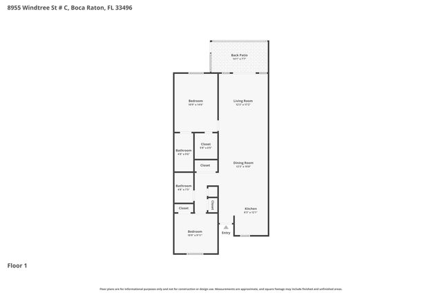 8955 Windtree Street C, Boca Raton, FL 33496