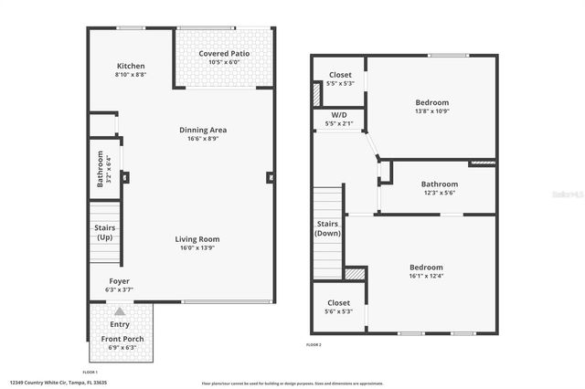 12349 COUNTRY WHITE CIRCLE, Tampa, FL 33635