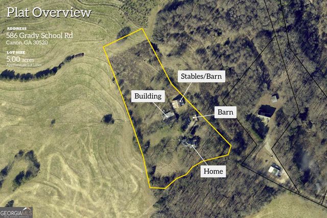 586 Grady School Road, Canon, GA 30520