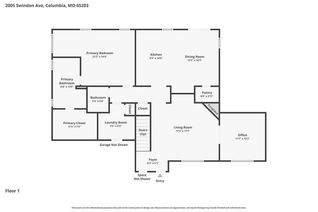 2005 SWINDON AVE, Columbia, MO 65203