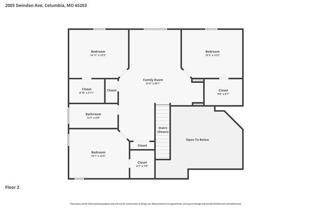 2005 SWINDON AVE, Columbia, MO 65203