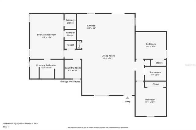 14481 MOUNT IVY ROAD, Weeki Wachee, FL 34614