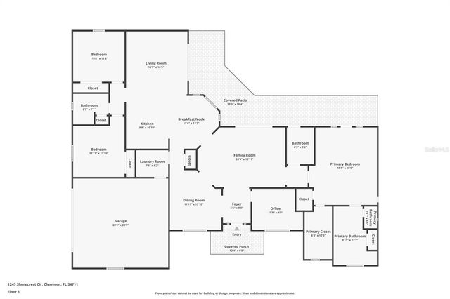 1245 SHORECREST CIR, Clermont, FL 34711