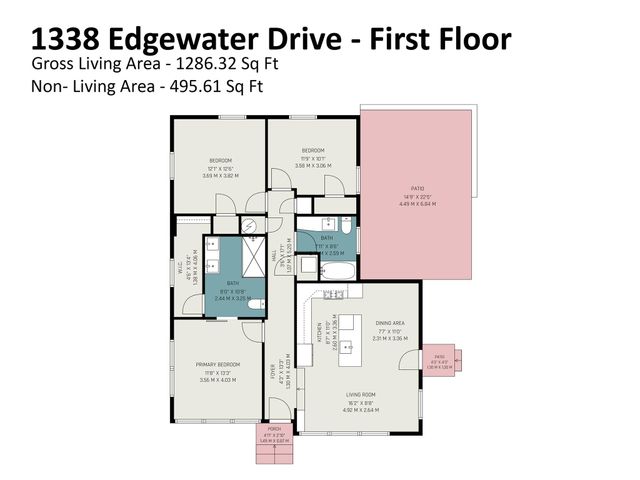 1338 Edgewater Drive, Charlotte, NC 28210