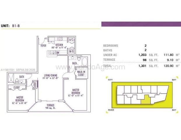 325 S Biscayne Blvd 3721, Miami, FL 33131