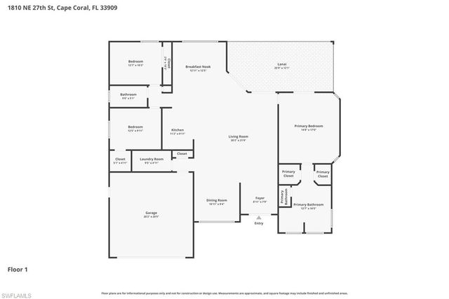 1810 NE 27th ST, Cape Coral, FL 33909
