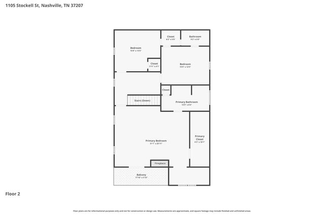 1105 Stockell St, Nashville, TN 37207