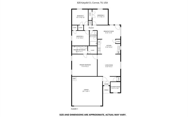 828 N Katydid Court, Conroe, TX 77301