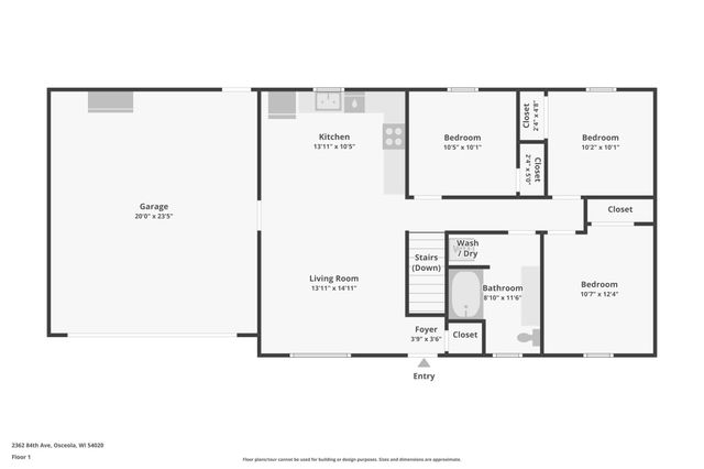 2362 84th Avenue, Osceola, WI 54020
