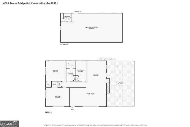 6091 Stone Bridge Road, Carnesville, GA 30521