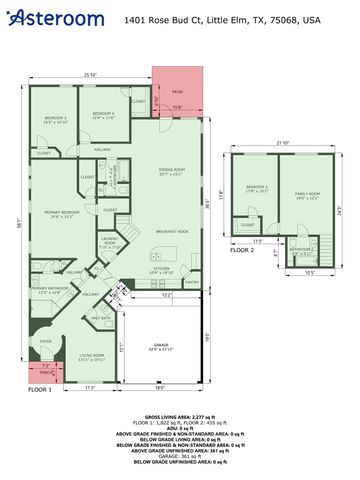 1401 Rose Bud Court, Little Elm, TX 75068