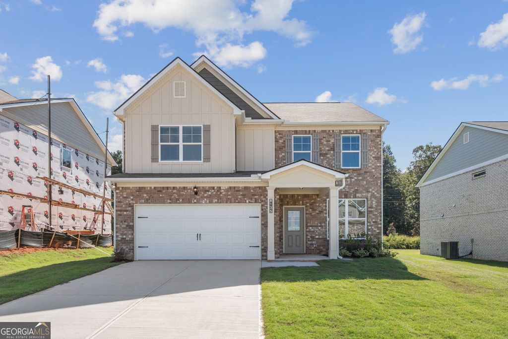 8135 Pine Ridge Road, Fairburn, GA 30213 — exterior
