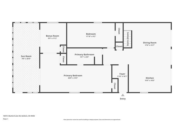 10273 Basford Lk Drive, Baldwin, MI 49304