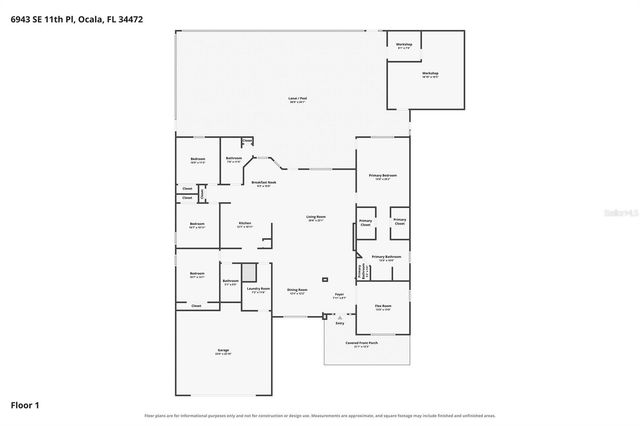 6943 SE 11TH PLACE, Ocala, FL 34472