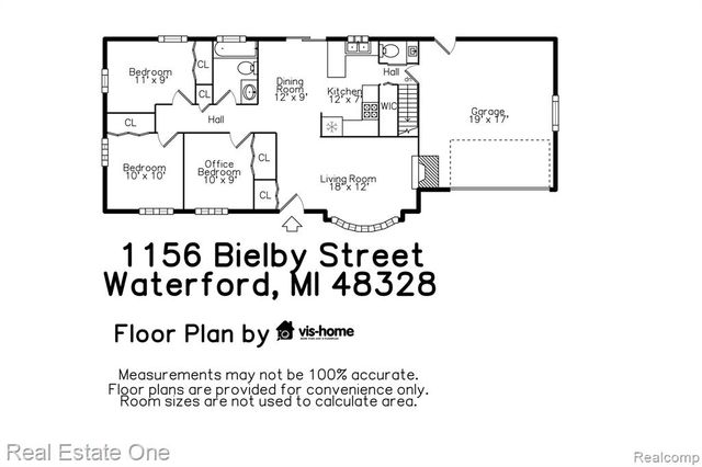 1156 Bielby Street, Waterford, MI 48328