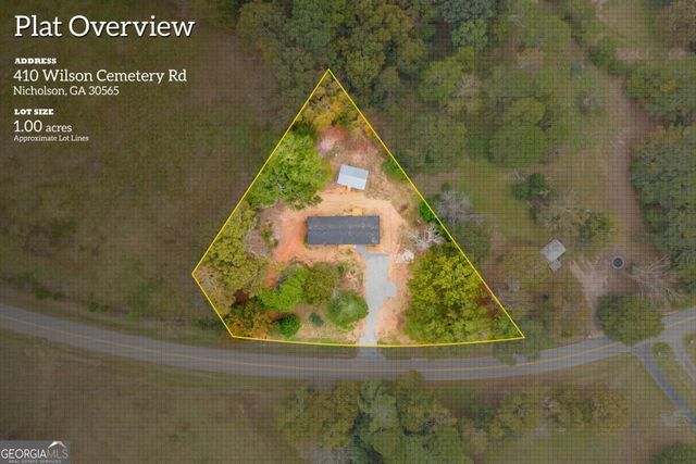 410 Wilson Cemetery Road, Nicholson, GA 30565