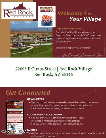 22093 E Cirrus Street, Red Rock, AZ 85145