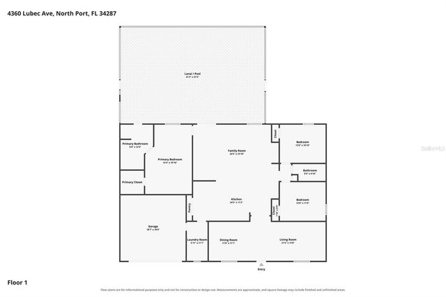4360 LUBEC AVENUE, North Port, FL 34287
