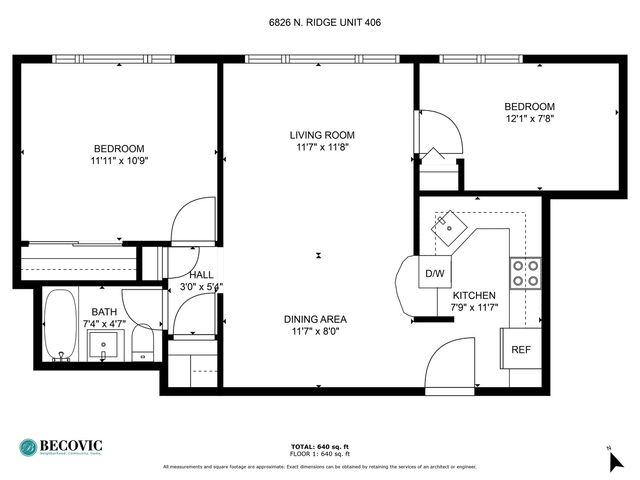 6826 N Ridge Boulevard 406, Chicago, IL 60645