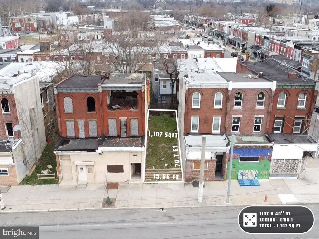 1107 N 40TH ST, PHILADELPHIA, PA 19104 — exterior