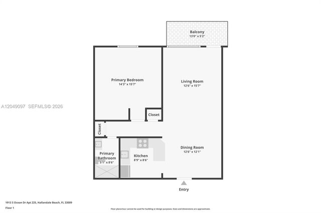 1913 S Ocean Dr 225, Hallandale Beach, FL 33009
