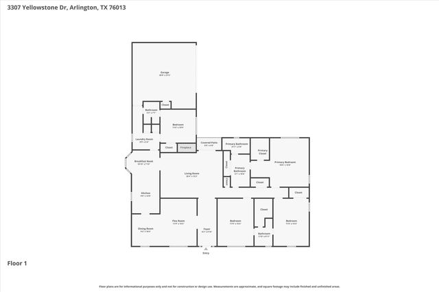 3307 Yellowstone Drive, Arlington, TX 76013