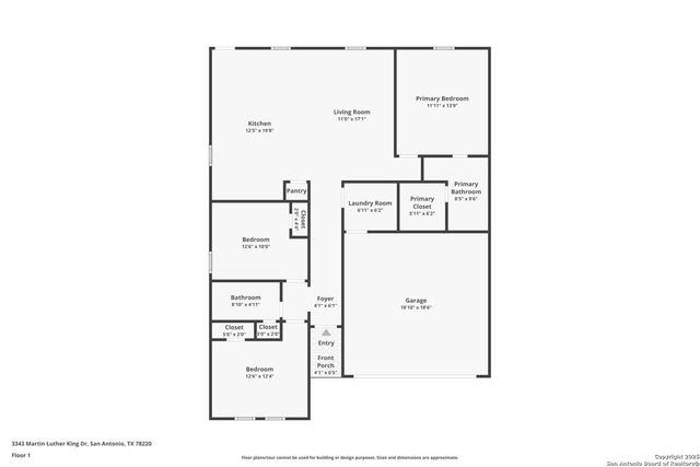 3343 Martin Luther King, San Antonio, TX 78220