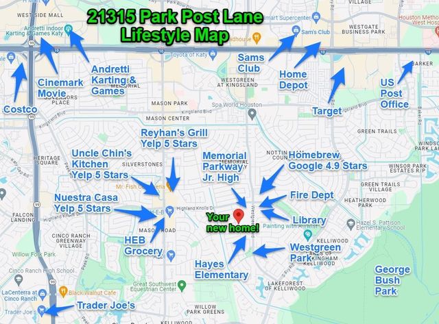 21315 Park Post Lane, Katy, TX 77450