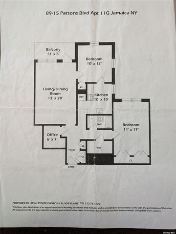 89-15 Parsons Blvd 11G, Jamaica, NY 11432