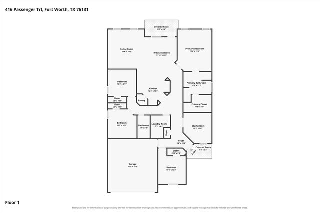 416 Passenger Trail, Fort Worth, TX 76131