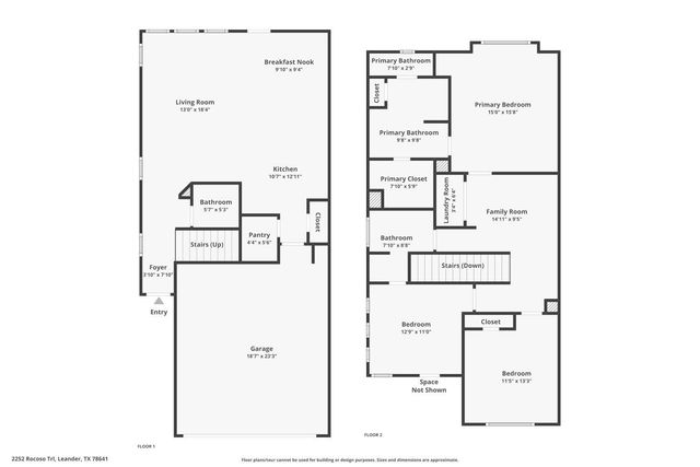 2252 Rocoso TRL, Leander, TX 78641