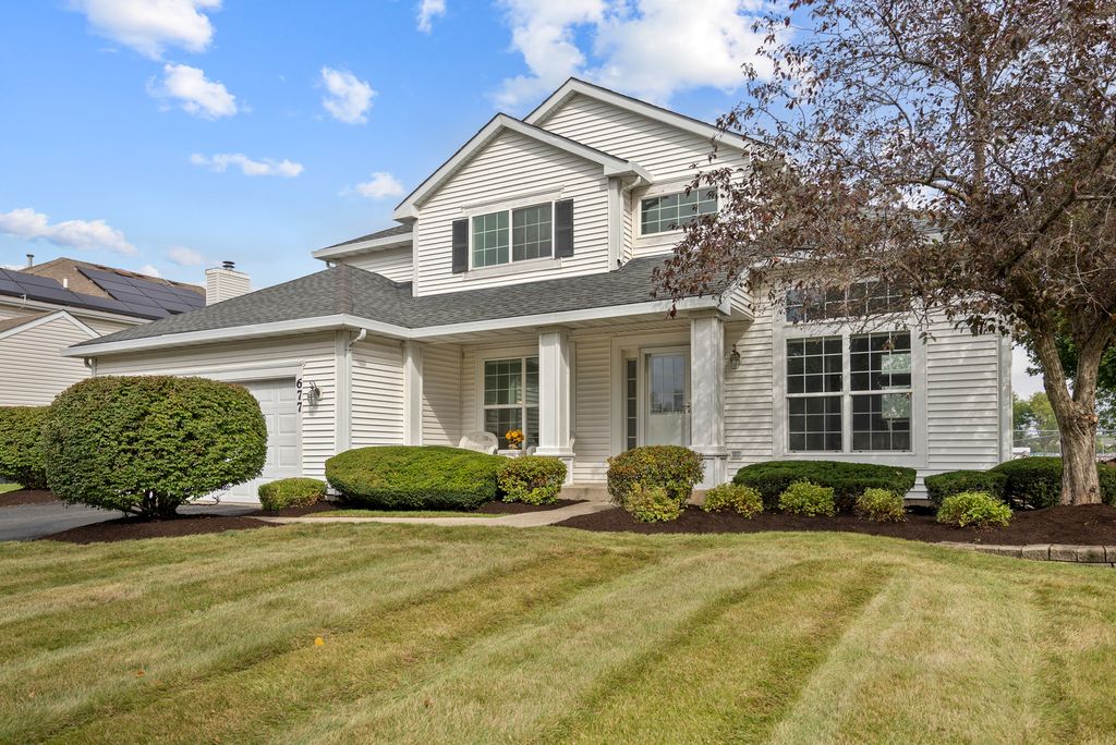 677 Linden Drive, Carol Stream, IL 60188 — exterior