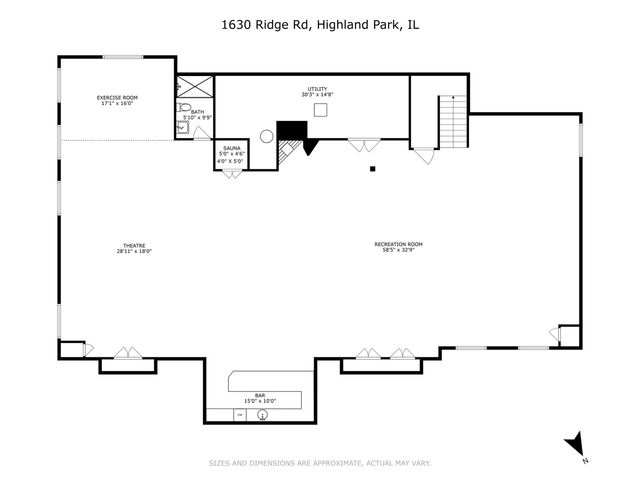 1630 Ridge Road, Highland Park, IL 60035