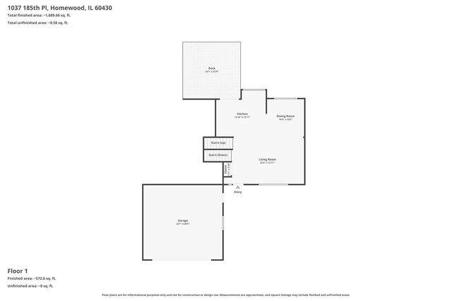 1037 185th Place, Homewood, IL 60430