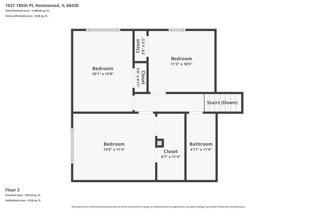 1037 185th Place, Homewood, IL 60430