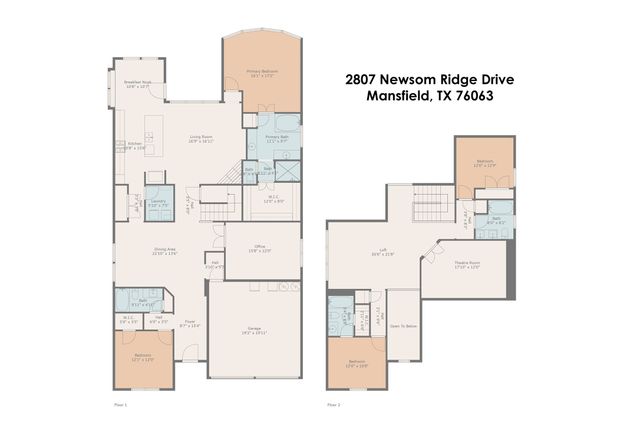 2807 Newsom Ridge Drive, Mansfield, TX 76063