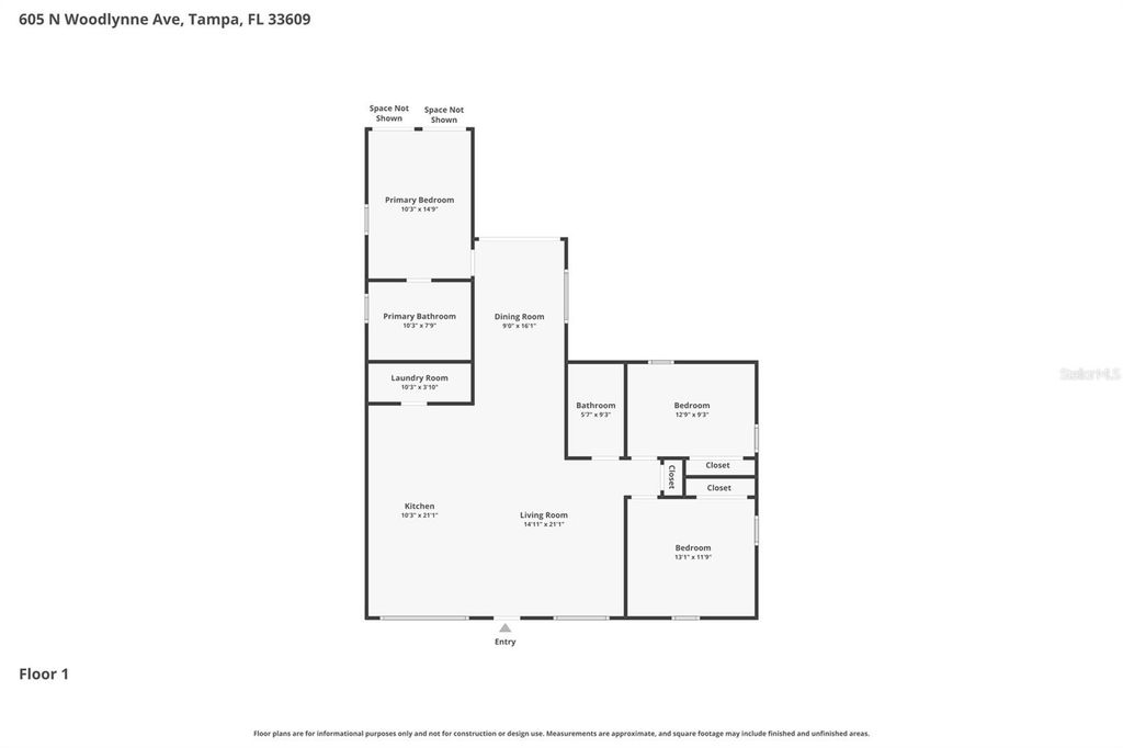 Image 34 of property listing at 605 N WOODLYNNE AVENUE, Tampa, FL 33609