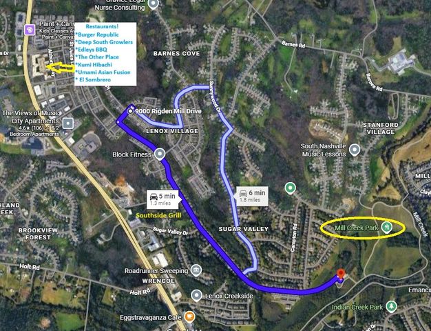 9000 Rigden Mill Dr, Nashville, TN 37211