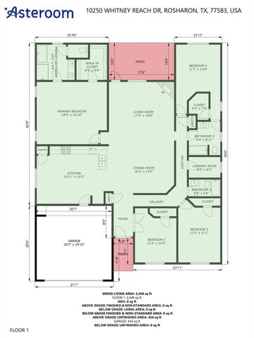 10250 Whitney Reach Drive, Rosharon, TX 77583