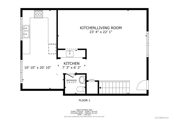 835 E Ave B, Coronado, CA 92118