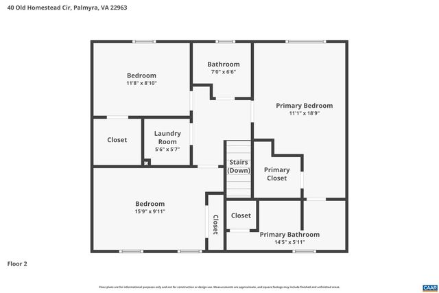 4 OLD HOMESTEAD CIR, Palmyra, VA 22963