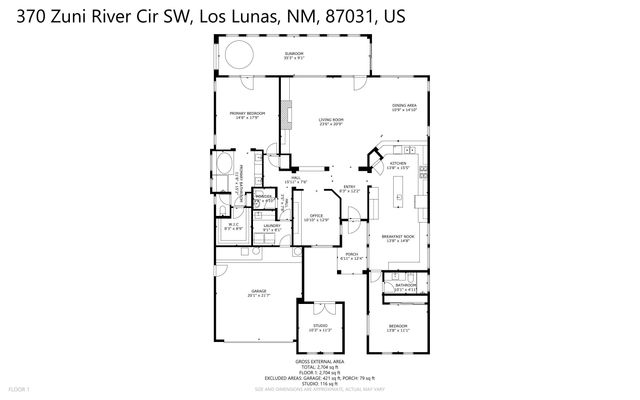 370 Zuni River Circle SW, Los Lunas, NM 87031