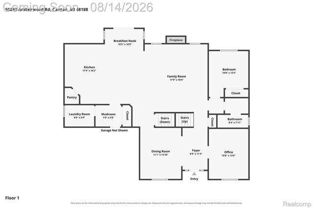 50243 Amberwood Road, Canton Charter Township, MI 48188