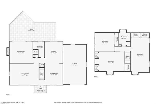 442 Leepoint RD, Norfolk, VA 23502