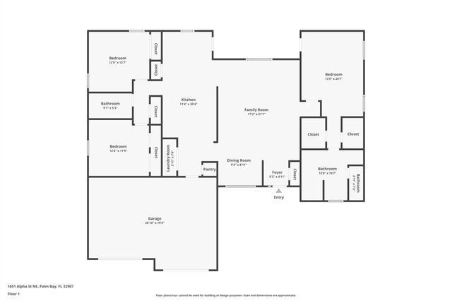 1651 Alpha Street NE, Palm Bay, FL 32907