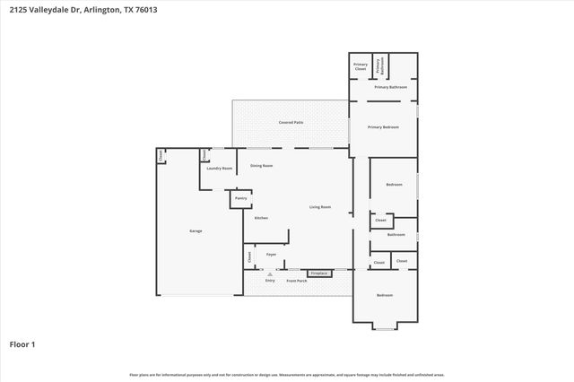 2125 Valleydale Drive, Arlington, TX 76013