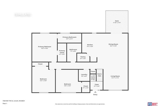1542 W Beartooth Drive, Lincoln, NE 68521